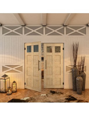 Pendeltür - Country Astkiefer Model 63 - modernes Zuhause