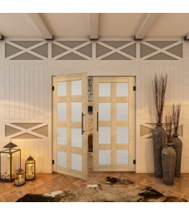 Pendeltür - Country Astkiefer Model 65 - modernes Zuhause