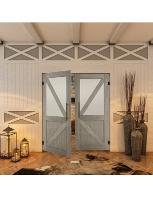 Pendeltür - Country Graueiche Model 44 - modernes Zuhause