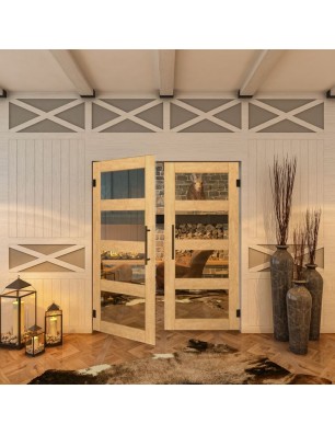 Pendeltür - Country Sonoma Eiche Model 31 - modernes Zuhause