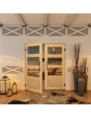Pendeltür - Country Sonoma Eiche Model 32 - modernes Zuhause