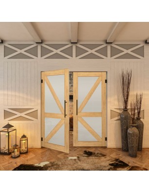 Pendeltür - Country Sonoma Eiche Model 43 - modernes Zuhause