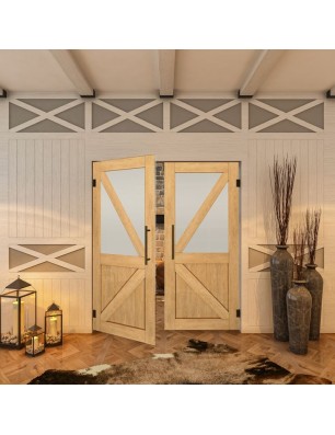 Pendeltür - Country Sonoma Eiche Model 44 - modernes Zuhause