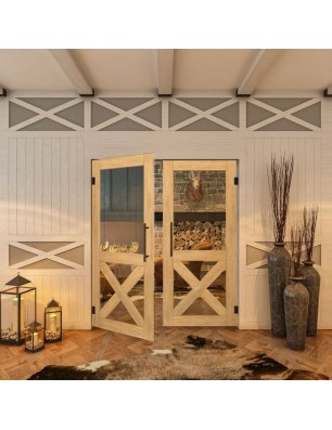 Pendeltür - Country Sonoma Eiche Model 51 - modernes Zuhause