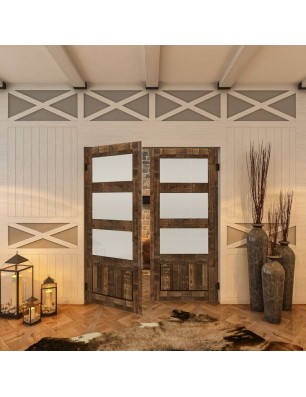 Pendeltür - Country Altholz Astig Model 37-modernes Zuhause