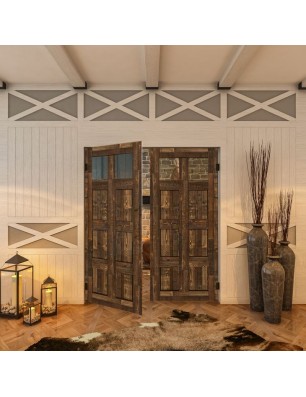 Pendeltür - Country Altholz Astig Model 61-modernes Zuhause