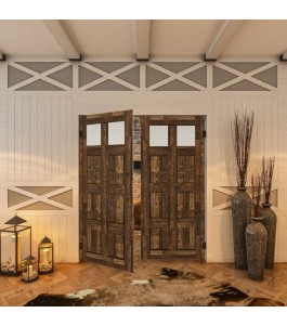 Pendeltür - Country Altholz Astig Model 64-modernes Zuhause