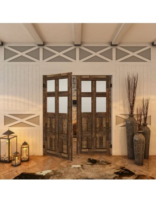 Pendeltür - Country Altholz Astig Model 65-modernes Zuhause