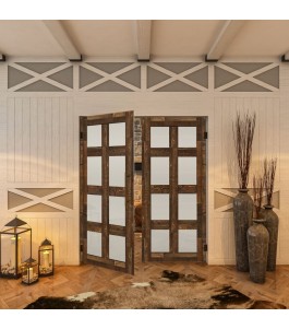 Pendeltür - Country Altholz Astig Model 66-modernes Zuhause