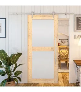 Glasschiebetür PIPE-LINE - Country Astkiefer Model 23