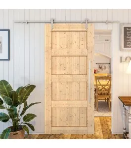 Glasschiebetür PIPE-LINE - Country Astkiefer Model 30