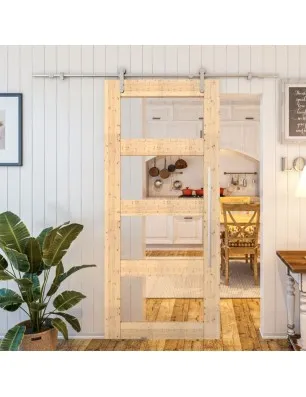 Glasschiebetür PIPE-LINE - Country Astkiefer Model 31