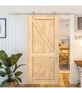 Glasschiebetür PIPE-LINE - Country Astkiefer Model 40