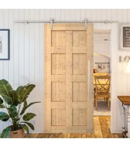 Glasschiebetür PIPE-LINE - Country Astkiefer Model 60