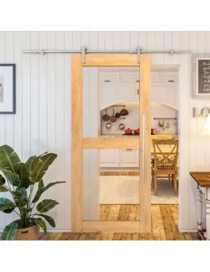 Glasschiebetür PIPE-LINE - Country Sonoma Eiche Model 21