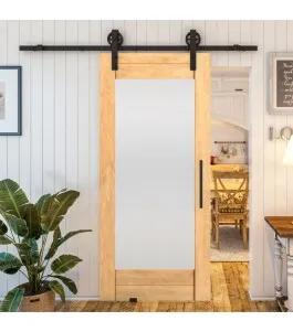 Glasschiebetür BARN-LINE - Country Sonoma Eiche Model 13