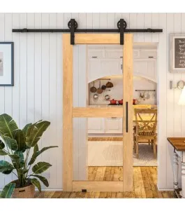 Glasschiebetür BARN-LINE - Country Sonoma Eiche Model 21