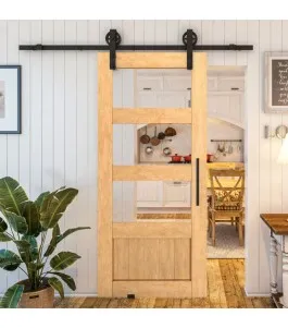 Glasschiebetür BARN-LINE - Country Sonoma Eiche Model 32