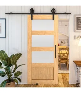 Glasschiebetür BARN-LINE - Country Sonoma Eiche Model 36