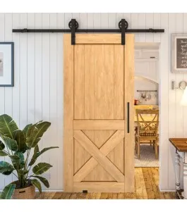 Glasschiebetür BARN-LINE - Country Sonoma Eiche Model 50