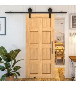 Glasschiebetür BARN-LINE - Country Sonoma Eiche Model 60