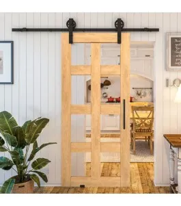 Glasschiebetür BARN-LINE - Country Sonoma Eiche Model 61