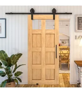 Glasschiebetür BARN-LINE - Country Sonoma Eiche Model 63