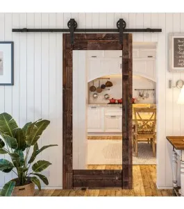 Glasschiebetür BARN-LINE - Country Altholz Astig Model 11