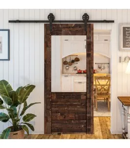 Glasschiebetür BARN-LINE - Country Altholz Astig Model 12