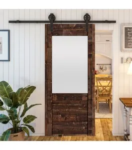 Glasschiebetür BARN-LINE - Country Altholz Astig Model 14