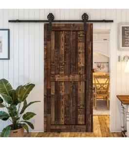 Glasschiebetür BARN-LINE - Country Altholz Astig Model 20