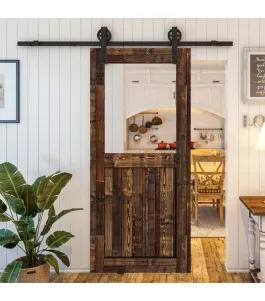 Glasschiebetür BARN-LINE - Country Altholz Astig Model 21