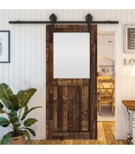 Glasschiebetür BARN-LINE - Country Altholz Astig Model 23