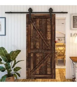 Glasschiebetür BARN-LINE - Country Altholz Astig Model 40