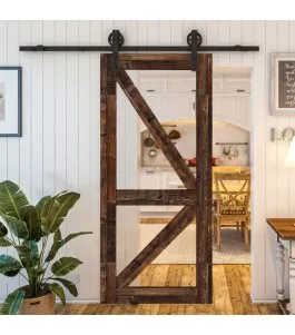 Glasschiebetür BARN-LINE - Country Altholz Astig Model 42
