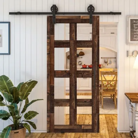 Glasschiebetür BARN-LINE - Country Altholz Astig Model 63