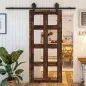 Glasschiebetür BARN-LINE - Country Altholz Astig Modell 63