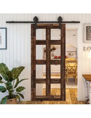 Glasschiebetür BARN-LINE - Country Altholz Astig Model 63