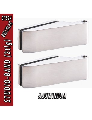 Glastürbeschlag OLIVER - Aluminium