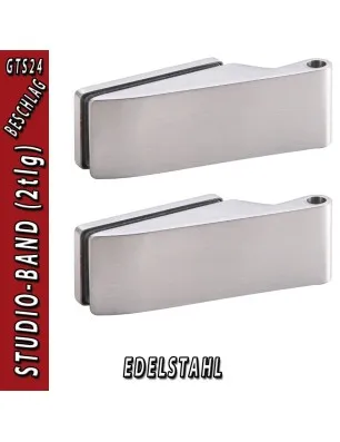 Glastürbeschlag DANIEL- Edelstahl