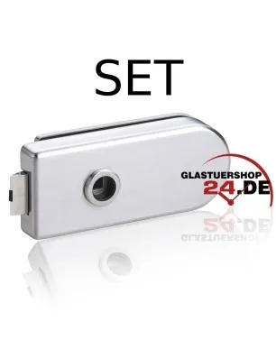 Glastürbeschlag OLIVER - Edelstahl