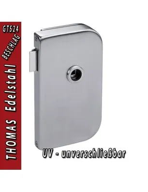 Glastürbeschlag Thomas - Edelstahl