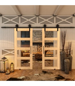 Glasschiebetür BARN-LINE - Country Sonoma Eiche Model 31