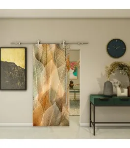 Glasschiebetür PIPE-LINE - Fotoprint Model 52