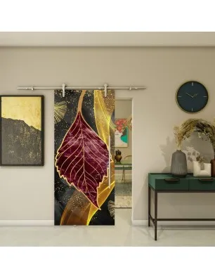 Glasschiebetür PIPE-LINE - Fotoprint Model 59