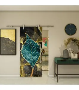 Glasschiebetür PIPE-LINE - Fotoprint Model 60