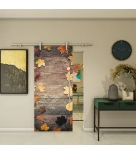 Glasschiebetür PIPE-LINE - Fotoprint Model 62