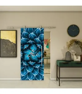 Glasschiebetür PIPE-LINE - Fotoprint Model 70