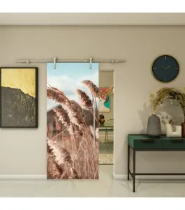 Glasschiebetür PIPE-LINE - Fotoprint Model 71