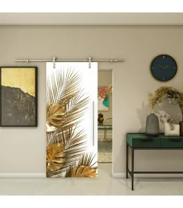 Glasschiebetür PIPE-LINE - Fotoprint Model 96